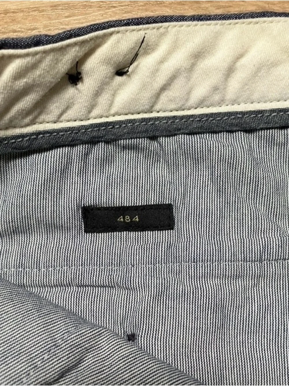 J.Crew 484 Stretch Chambray Chino Pants